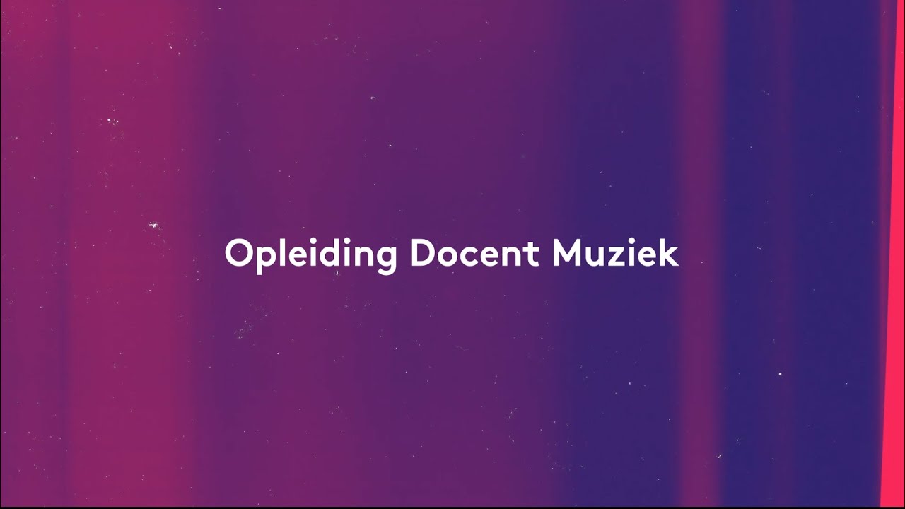 Docent Muziek studeren aan HKU Utrechts Conservatorium: vlog van Roelof ter Poorten