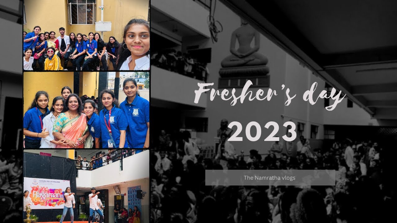 Aagaman 2023❤️‍🔥|| fresher’s day 🎉 || Surana ind pu college