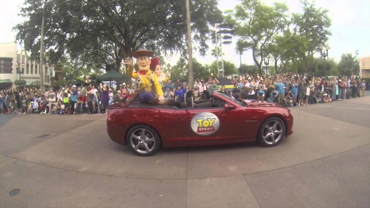 Character Motorcade no 25º Aniversário do Disney's Hollywood Studios