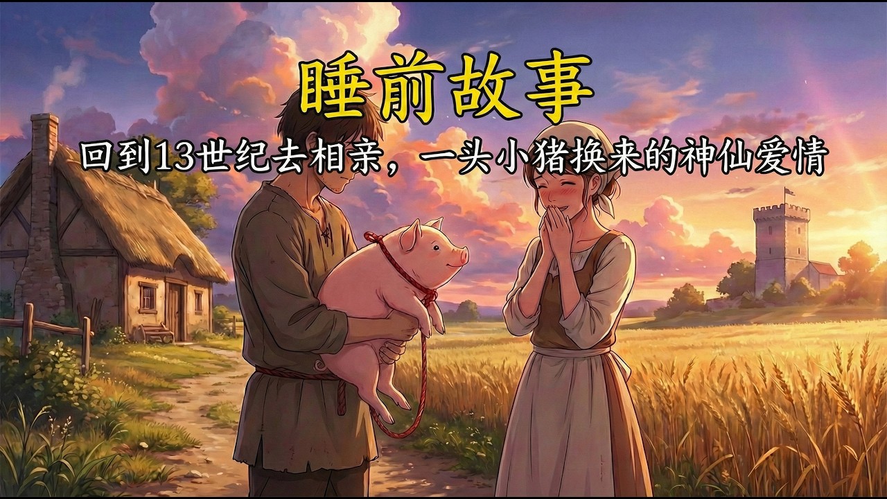 睡前故事：回到13世纪去相亲，一头小猪换来的神仙爱情