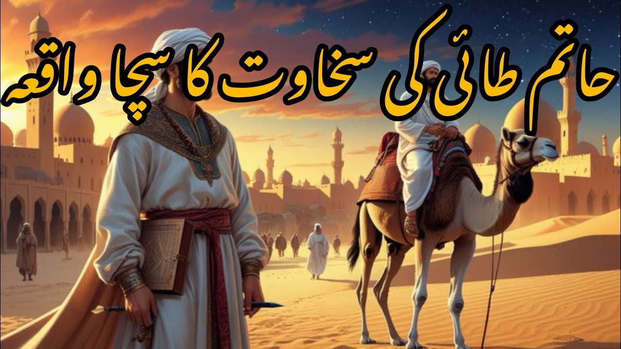 Hatim Tai ke  Sikhawat ka Qisa | Real story of Hatim Tai | History | 