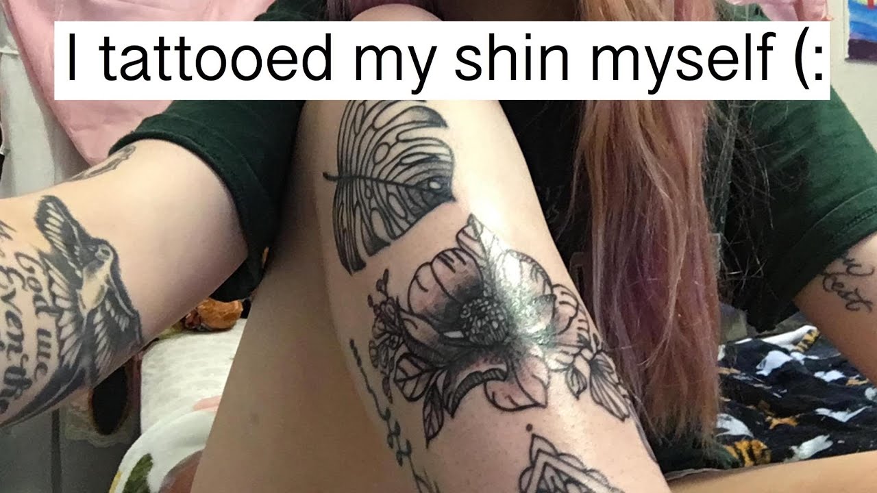 TATTOOING MYSELF AGAIN