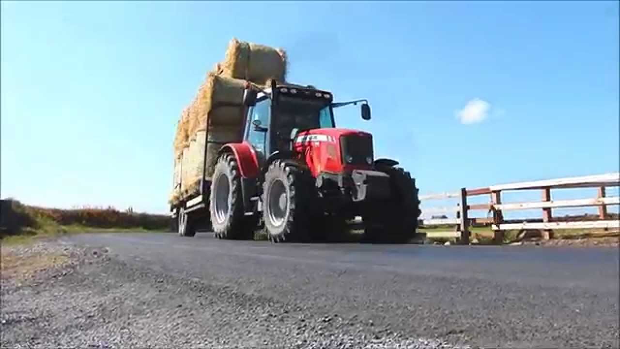 Michael O' Halloran & Sons Part 3. Corn Harvest in Kerry, Ireland 2015