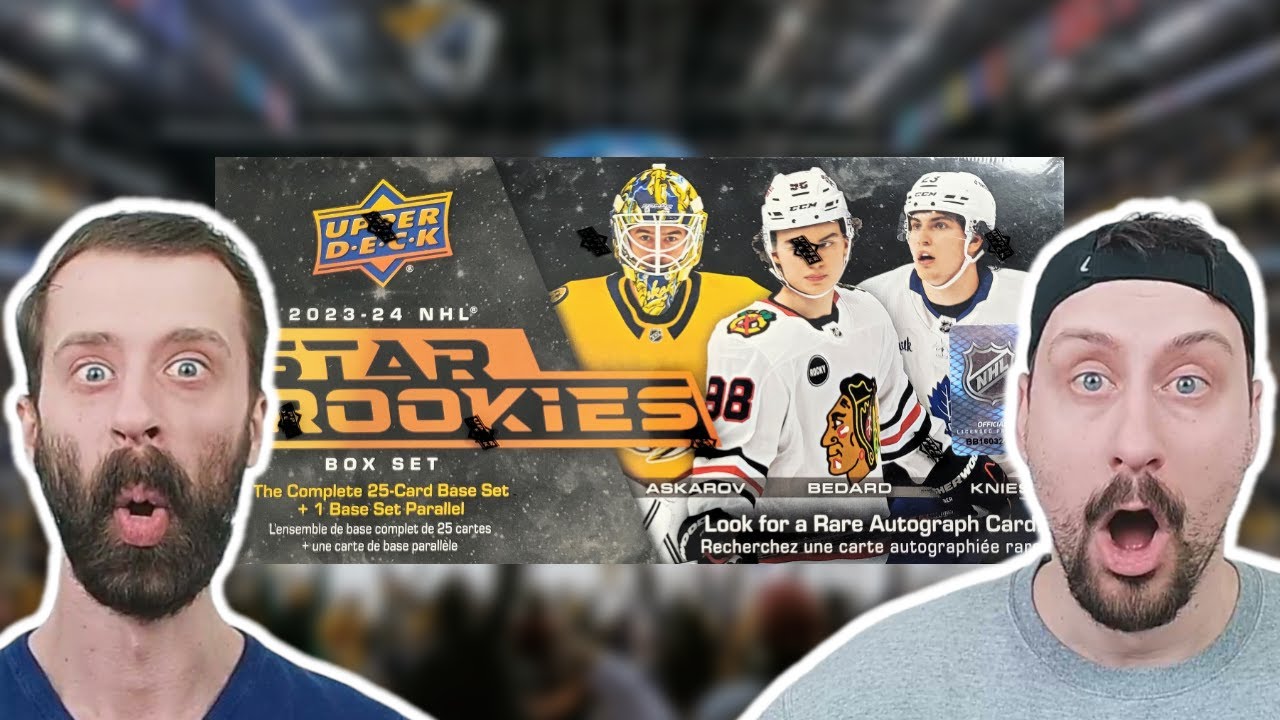 $500 BEDARD PULL! 2023-24 Upper Deck Star Rookies Box Break 2!