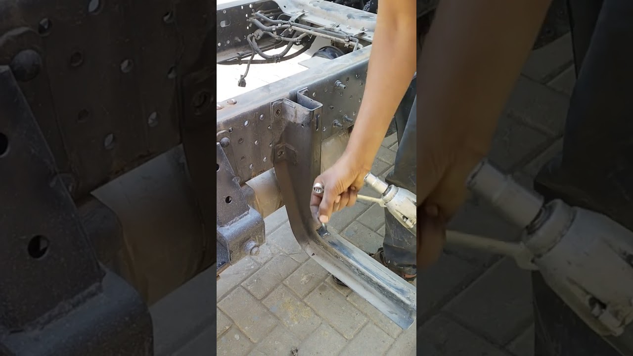 Fuel tank bracket opening #youtubeshorts #mechancial #automobile