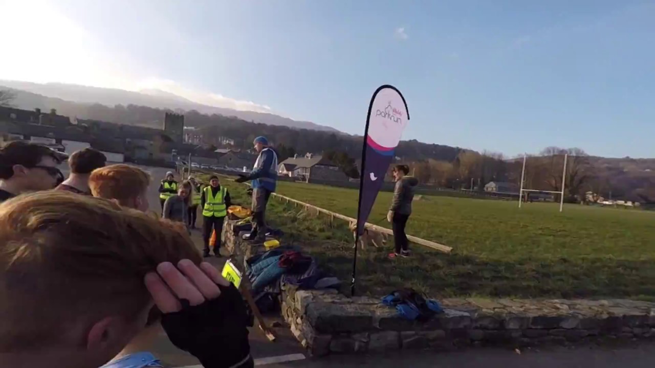parkrun Routes: Dolgellau parkrun in 2mins! (hyperlapse)