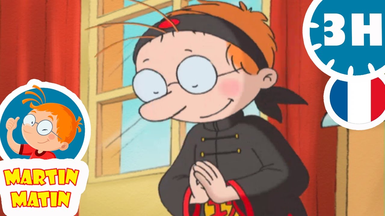 🥷MARTIN MATIN LE NINJA 🥷 3 HEURES D'ÉPISODES COMPLETS 🤩 | Martin Matin | Dessin Animé pour enfant ✨