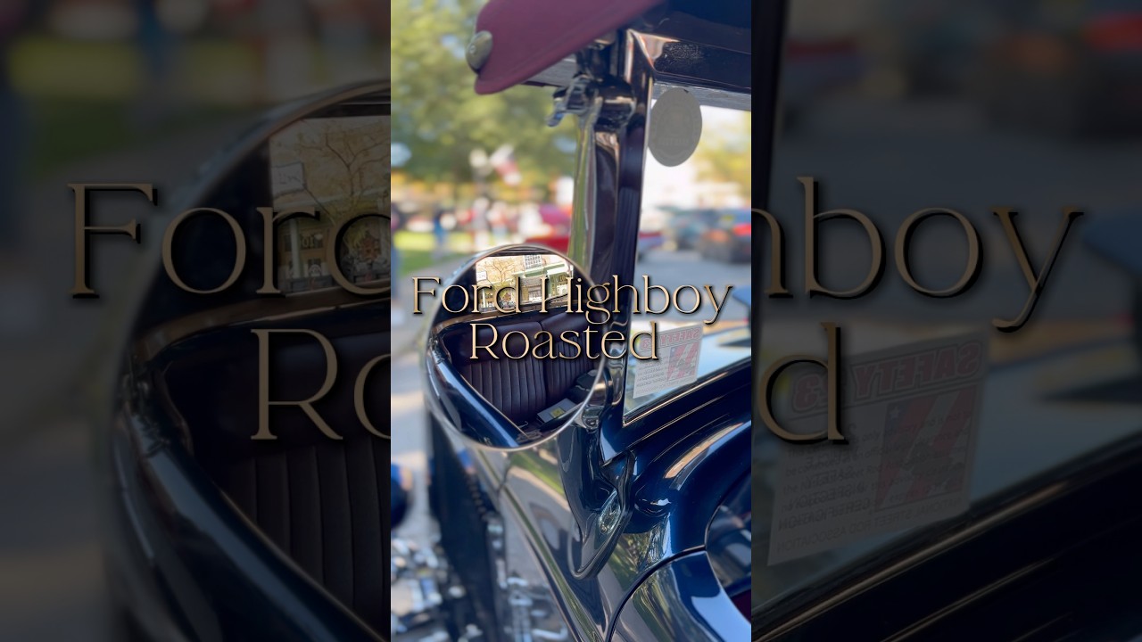 Ford Highboy Roasted 1932 #cars #vintagecars #classiccars #ford #ellafitzgerald #ohio  #engine #car