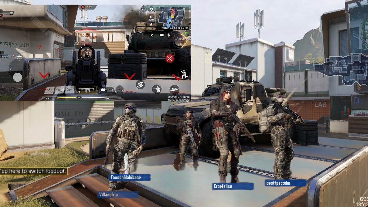 Call off duty mobile multi-player.  