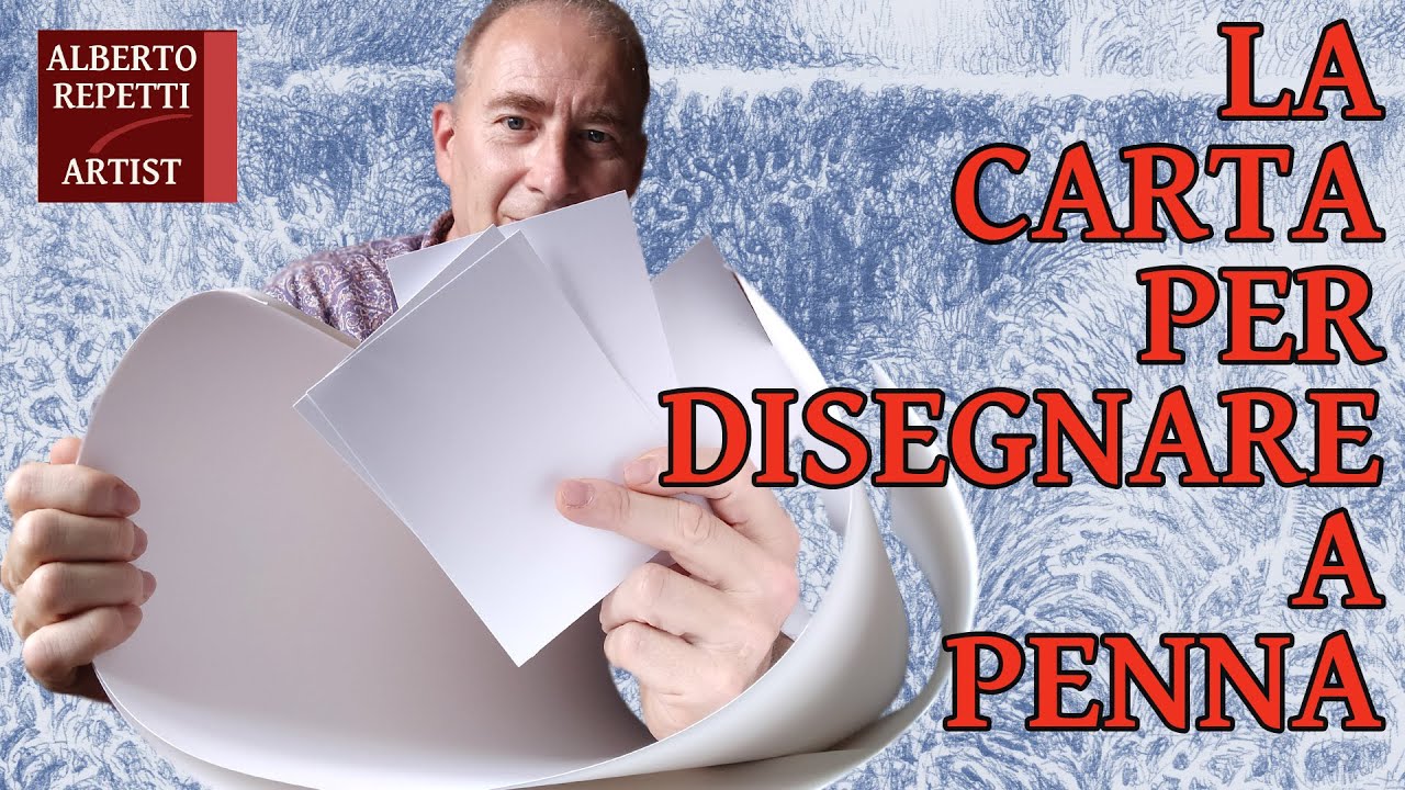 Alberto Repetti - La carta per disegnare con la penna biro