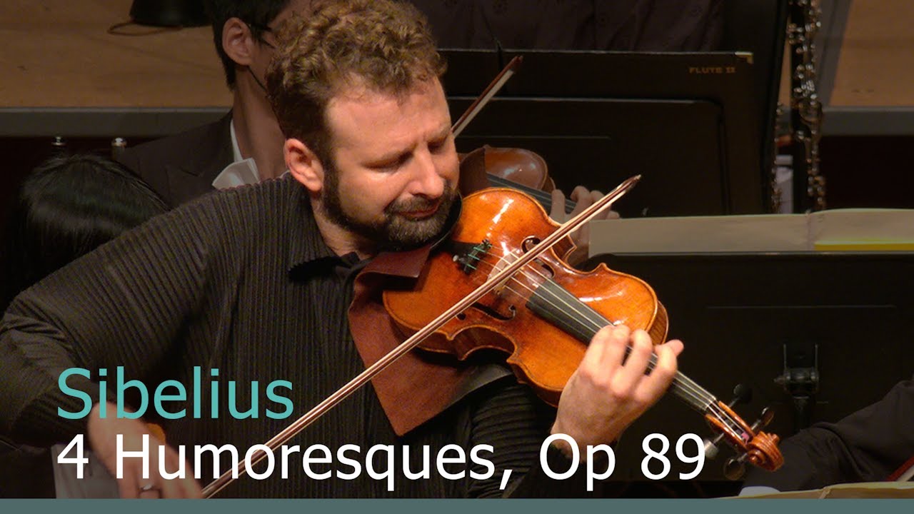 Sibelius: 4 Humoresques for Violin & Orchestra, Op 89 | Ilya Gringolts | Bas Wiegers