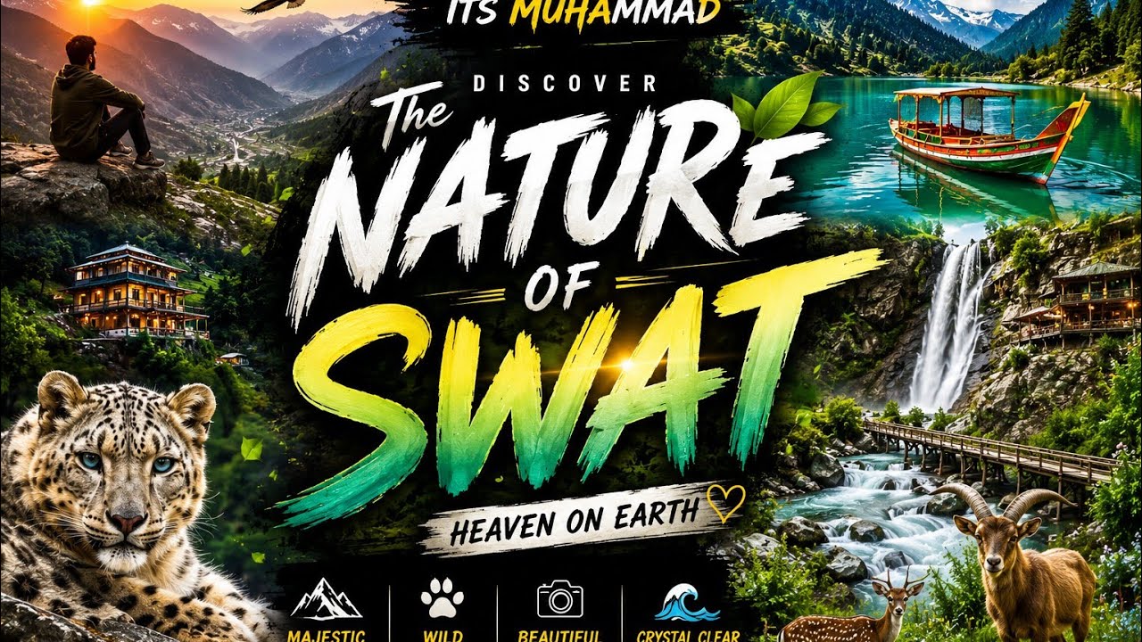 Experience beauty of swat pakistan | nature | wild animals 