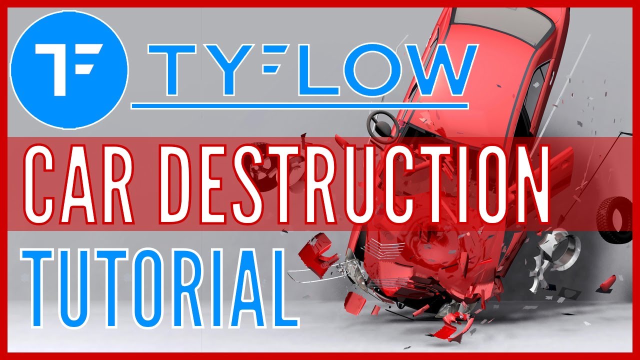 Tyflow Tutorial - Dynamic Car Destruction (3ds max 2019)