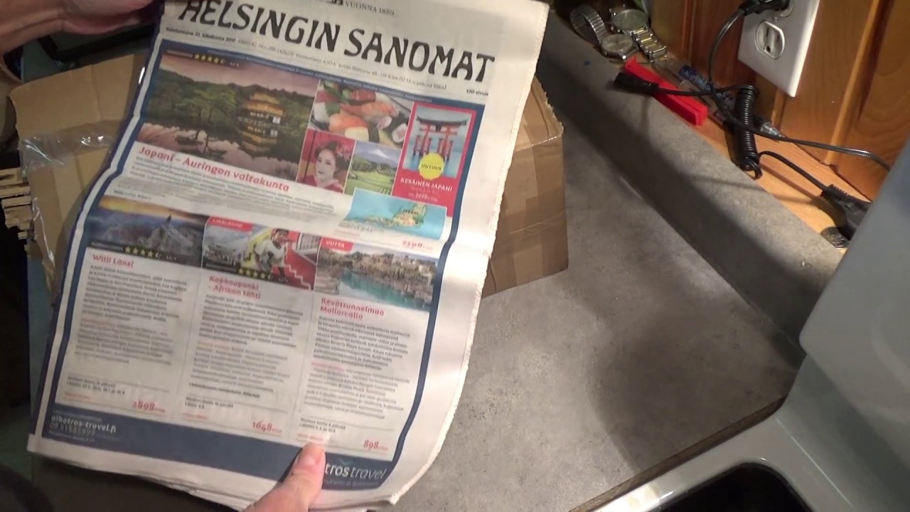 Lahjoituspaketti Suomesta