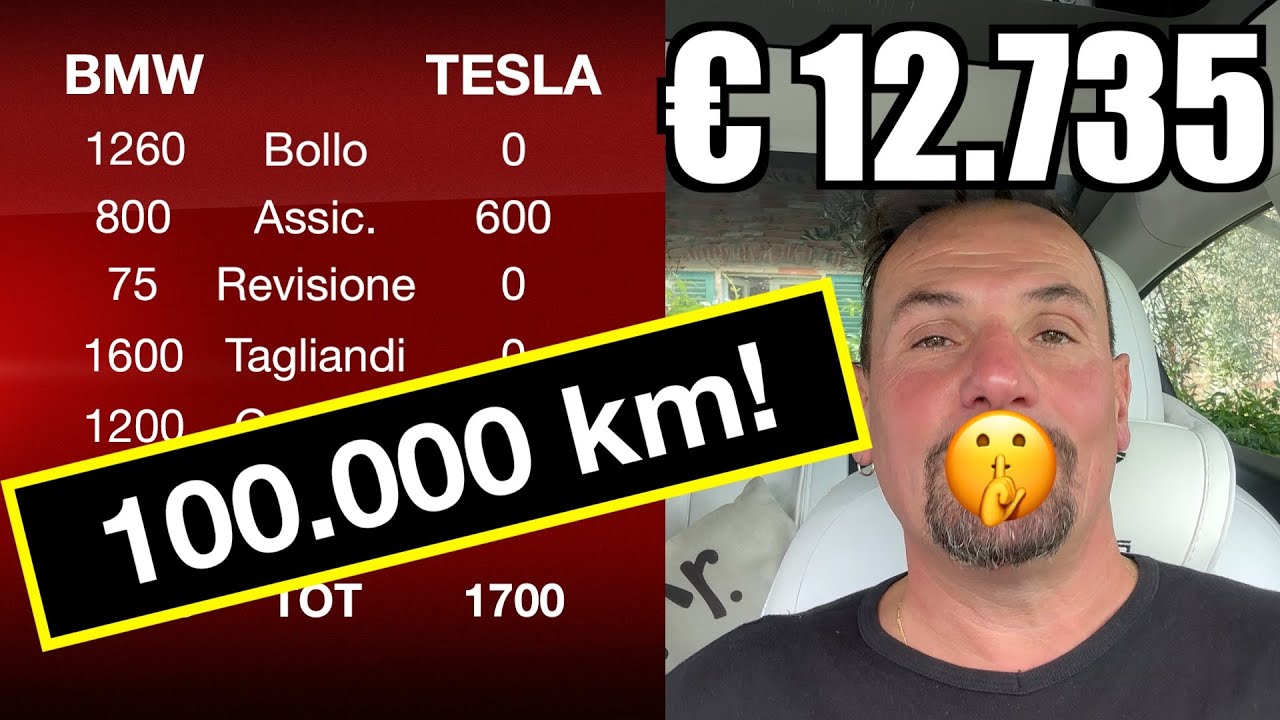 SVELIAMO i COSTI REALI di una TESLA dopo 100.000 km e (quasi) 4 anni⚡️Quanto ho RISPARMIATO?