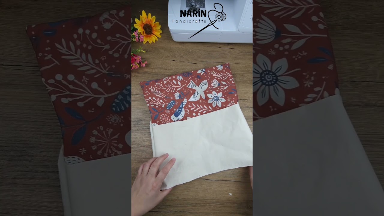 There is nothing easier than this.Sewing a pillowcase without a zipper. #patchwork #diy #handmade