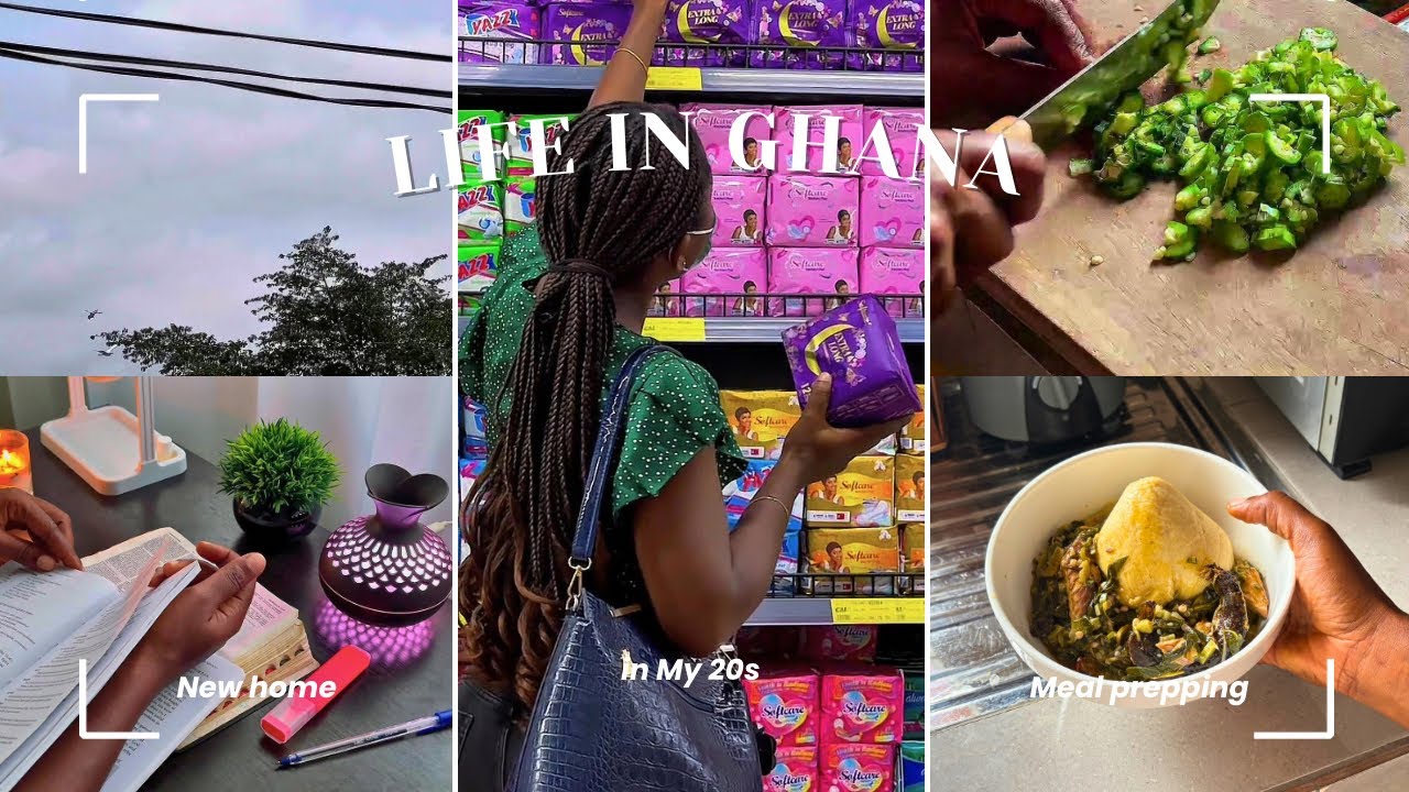 Days in my life in Ghana | Settling Into My New Space & Market Runs | Life of an Introvert Girl
