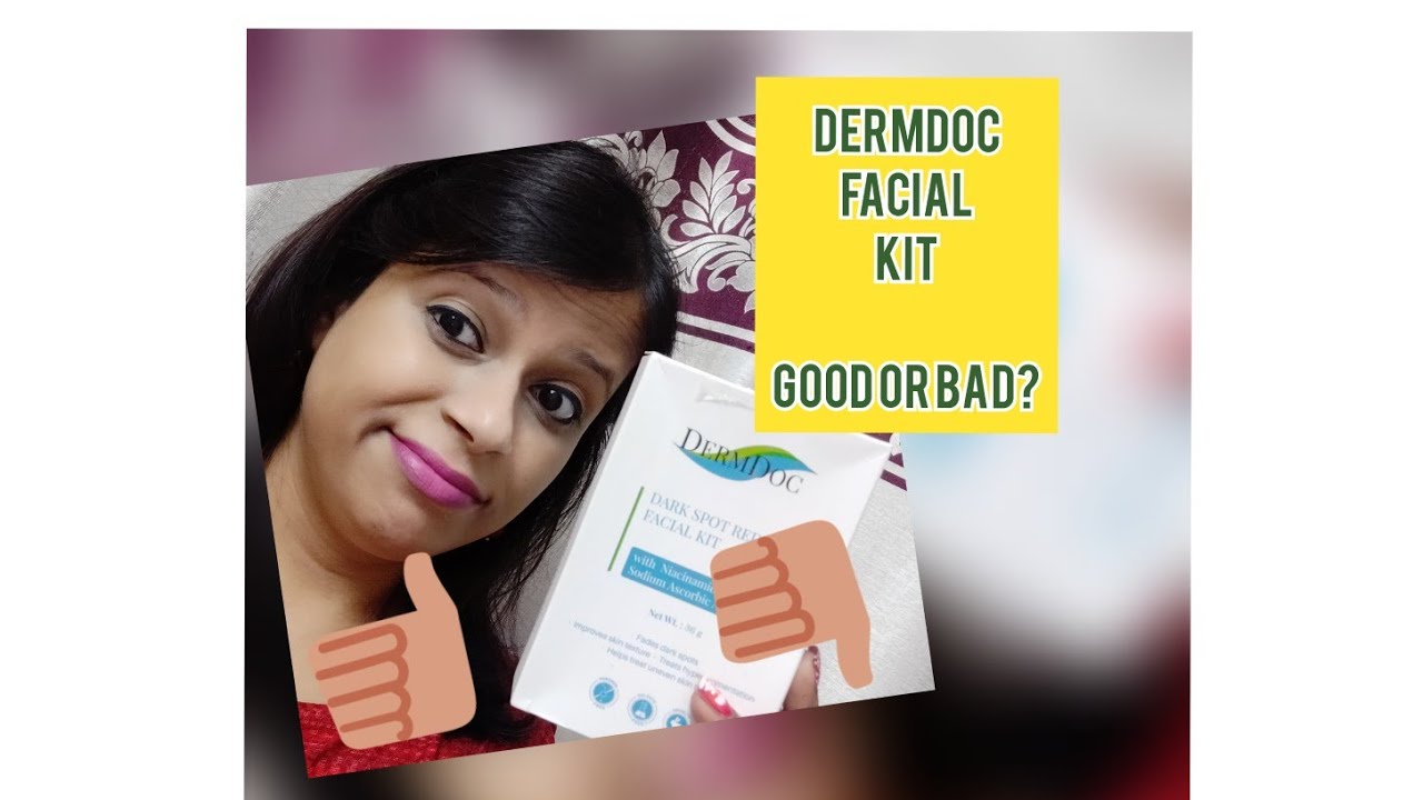 DermDoc Dark Spot Reduction Facial Kit Demo Step by step & Honest Review!!Niharika Manibalan