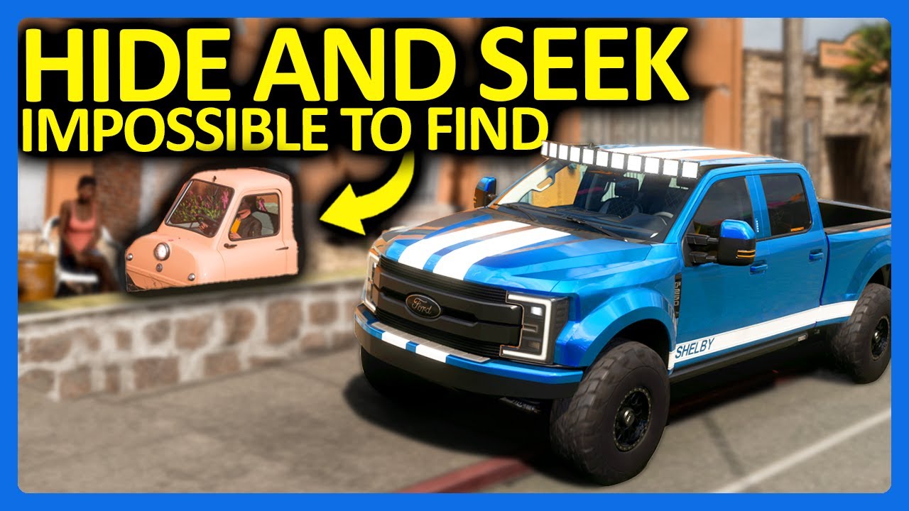 Forza Horizon 5: Прятки... Но это самая сложная игра на свете...