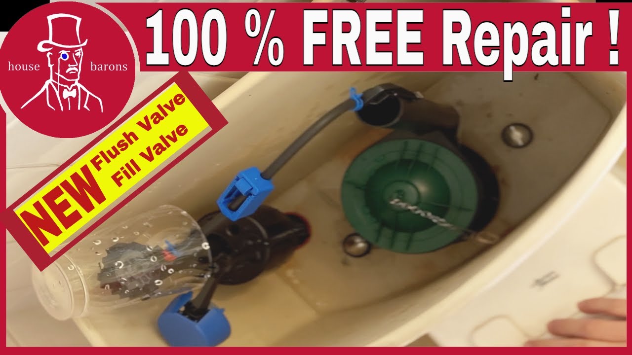 How to Fix American Standard Toilet Leak | Replace Flush Valve and Fill valve