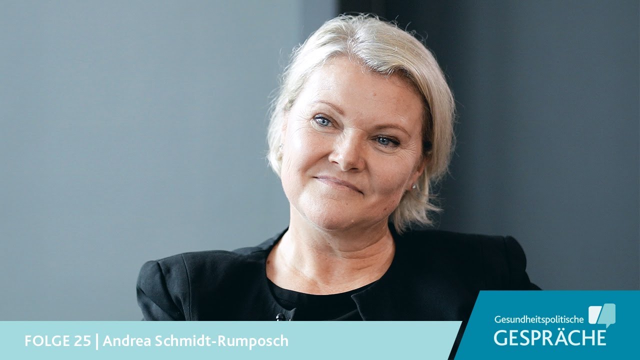 Gesundheitspolitische Gespräche - Folge 25 - Andrea Schmidt-Rumposch