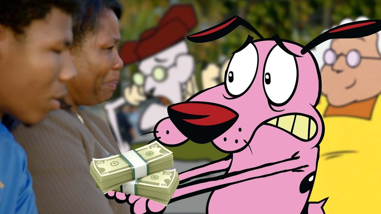 Courage The Cowardly Dog's Plan - Drake GOD'S PLAN (PARODY)