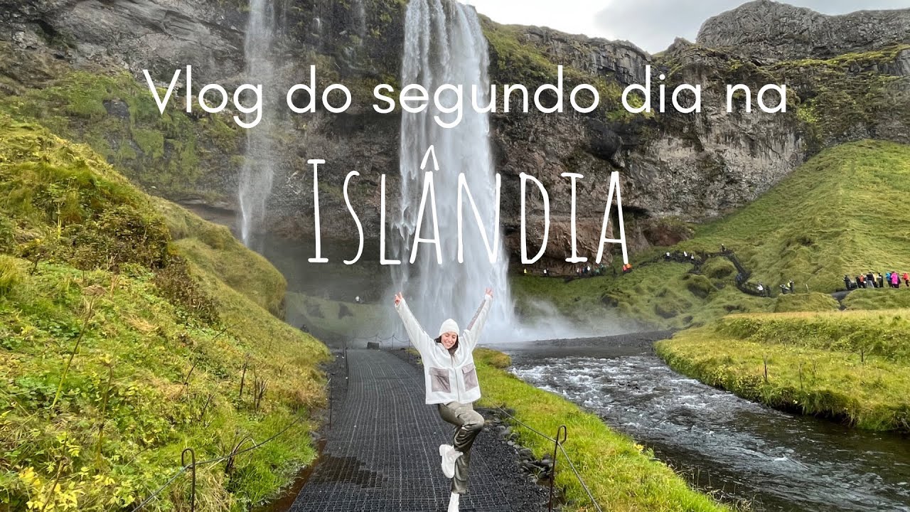 Vlog dos pontos turísticos mais famosos da Islândia. Acompanhe todo nosso segundo dia de viagem!!