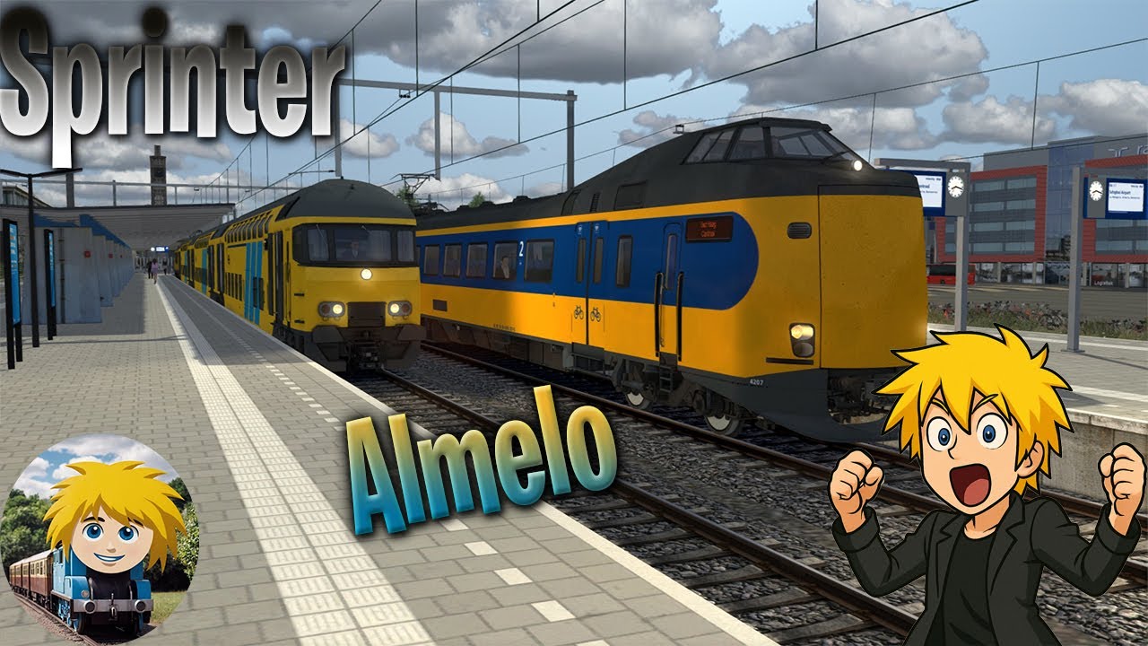 Met de DD-AR als sprinter naar Almelo!! - Train Sim Classic 2024