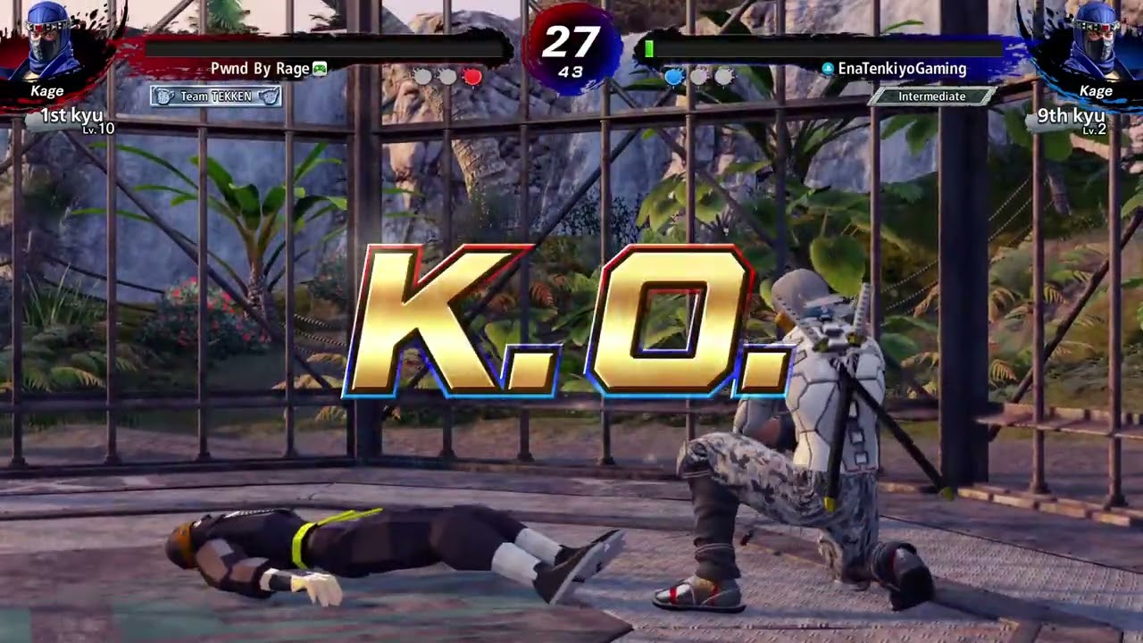 Virtua Fighter V R.E.V.O. World Stage Edition Ranked Match Kage Vs. Kage - MGS Raiden Owns Pwned