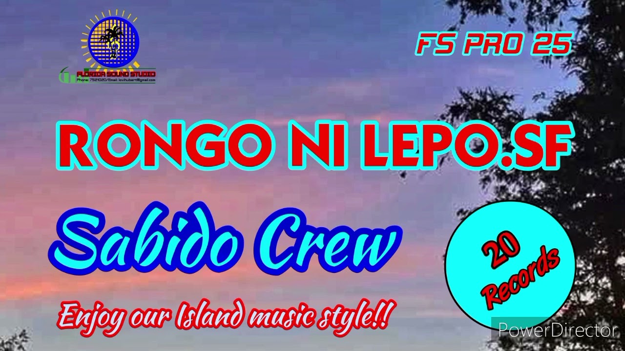RONGO NI LEPO.SF/FLORIDA SOUND STUDIO 2025