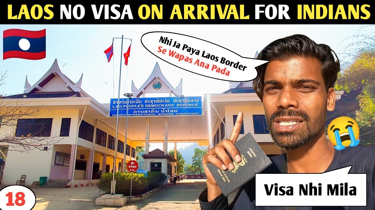VIETNAM TO LAOS LAND BORDER CROSSING VISA ON ARRIVAL | LAOS VISA ON ARRIVAL FOR INDIAN | LAOS VISA