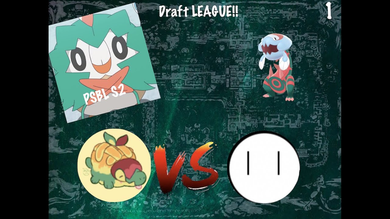 Pokemon Draft League Season 2 Week 1!