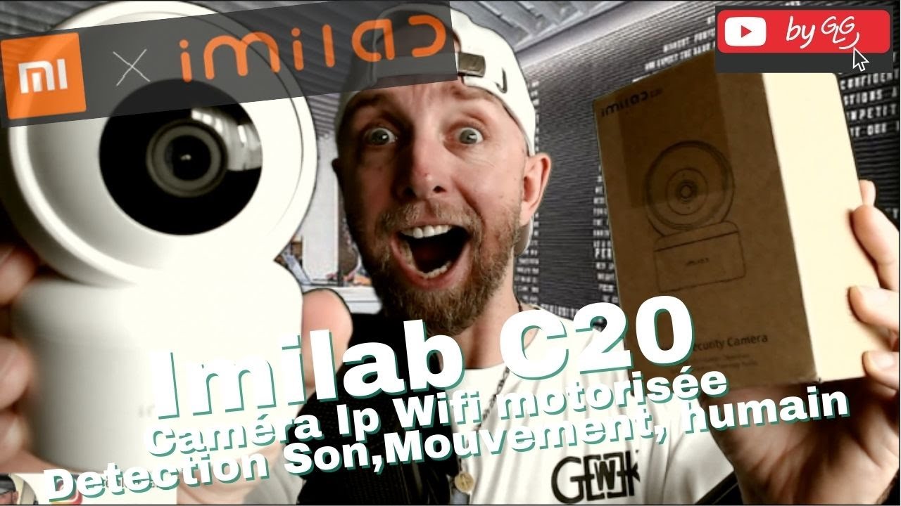 Caméra Ip Imilab C20 FHD, motorisée , detection et Vision nuit à prix Sympa