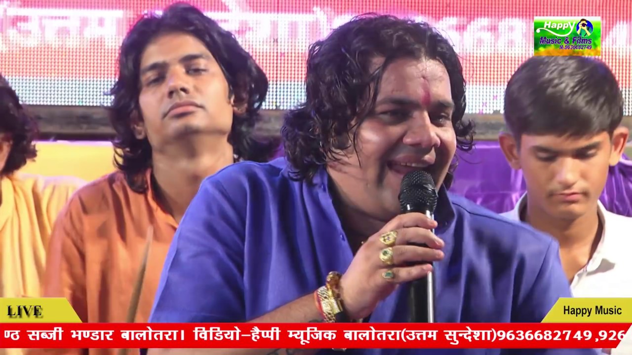 गजेंद्र राव श्याम पालीवाल जुगलबंदी || समय का एक पहिया चलता है || बहुत ही सुंदर भजन पहली बार गया ||