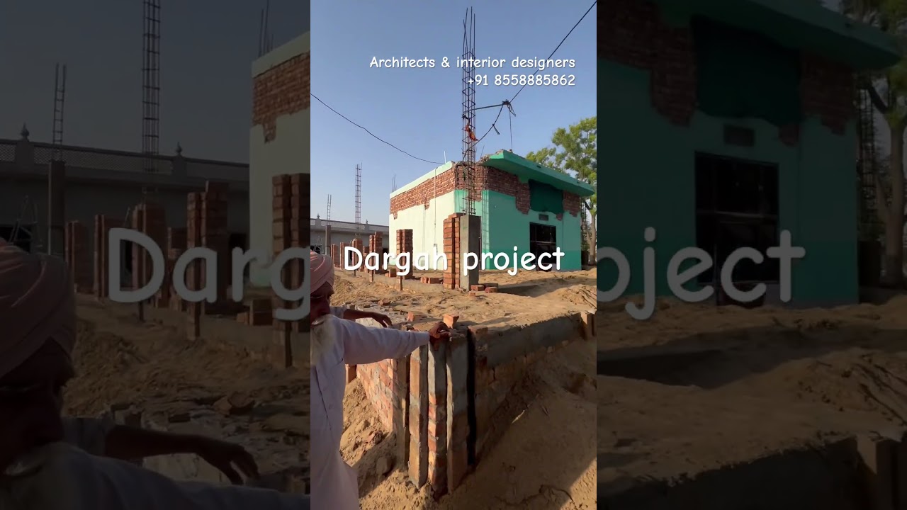 Dargah design #architectual #sitevisit #construction #punjab #dargah #trending #house #architecture