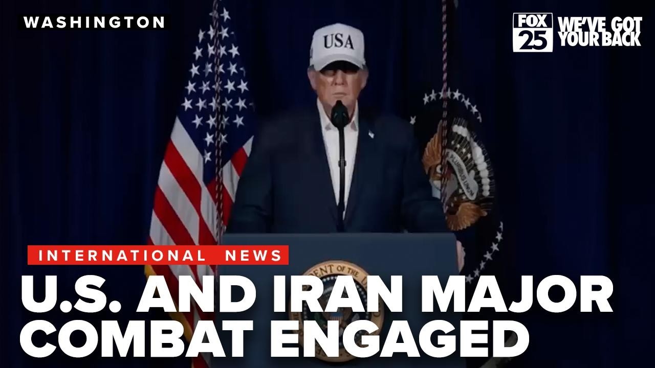 Trump announces major combat operations in Iran, warns of US casualties