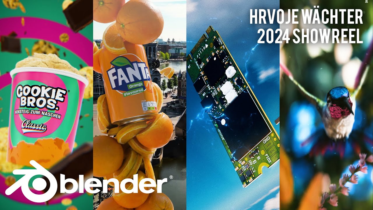 BLENDER | SHOWREEL 2024 | HRVOJE WÄCHTER