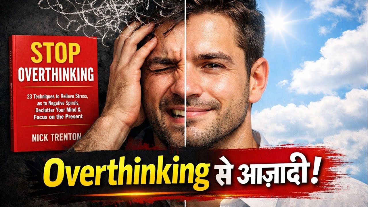 Overthinking से आज़ादी | दिमाग शांत करने की 7 Powerful Techniques | Hindi Audiobook 