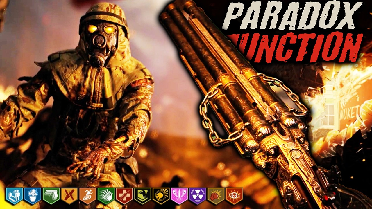 PAPADOX JUNCTION BOSS FIGHT & EASTER EGG GAMEPLAY! BLACK OPS 7 ZOMBIES