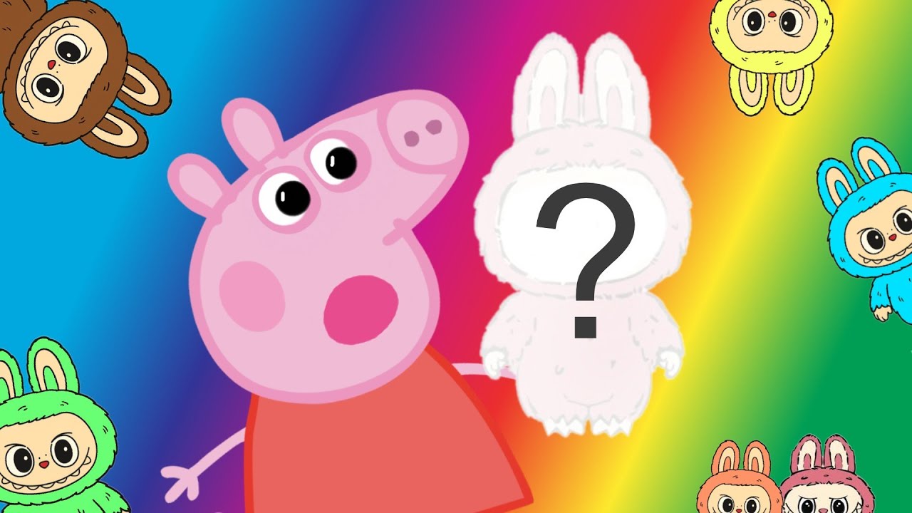 Peppa Pig Steals A Labubu!