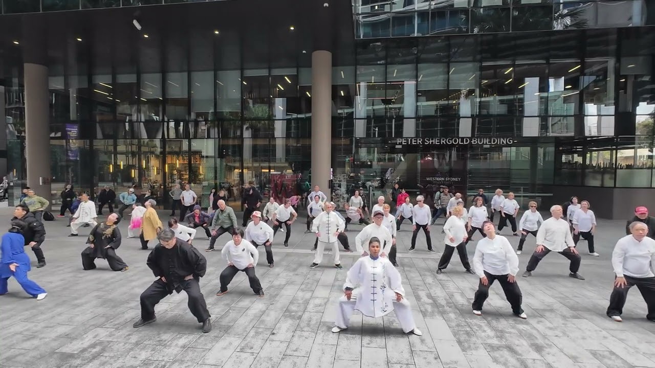 8 Pieces Brocades Kicks Off the TCAA 2024 Sydney Mid-Autumn Tai Chi Festival
