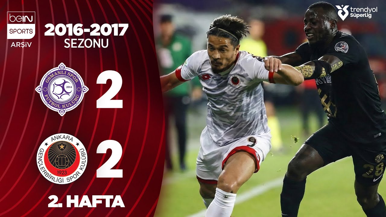 Osmanlıspor (2-2) Gen&ccedil;lerbirliği | MA&Ccedil; &Ouml;ZETİ | 2. Hafta - 2016/2017