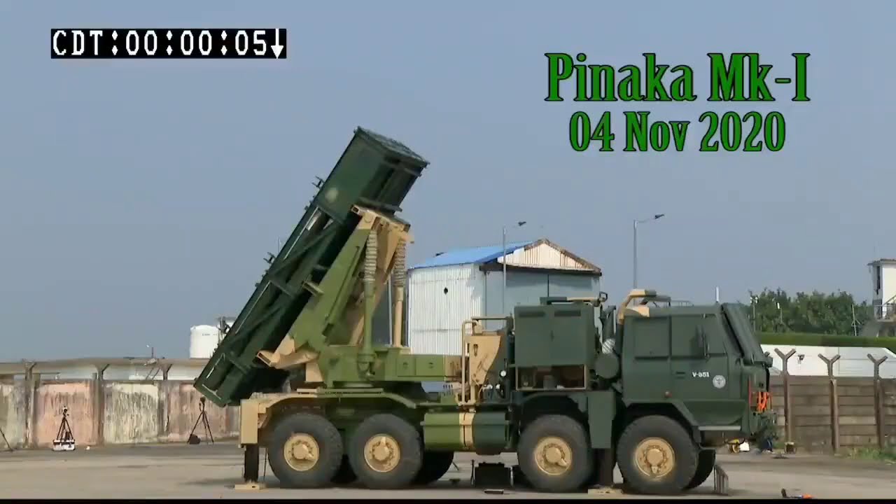 Enhance PINAKA MK-1 test VIDEO