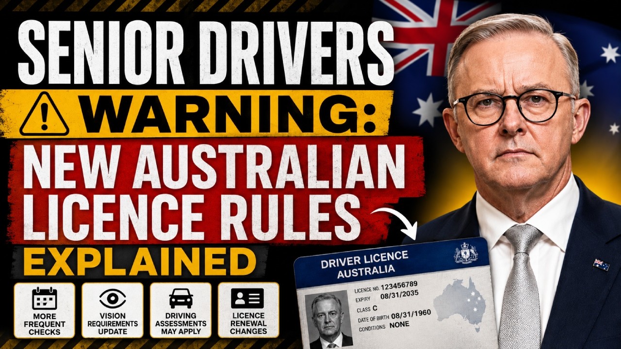Senior Drivers WARNING: New Australian Licence Rules Explained