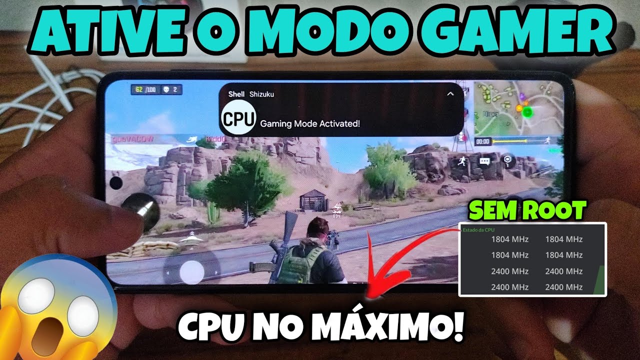 Esse GAME BOOSTER deixa CPU do Celular No M&Aacute;XIMO🚀. [ SEM ROOT]🔥🔥🔥