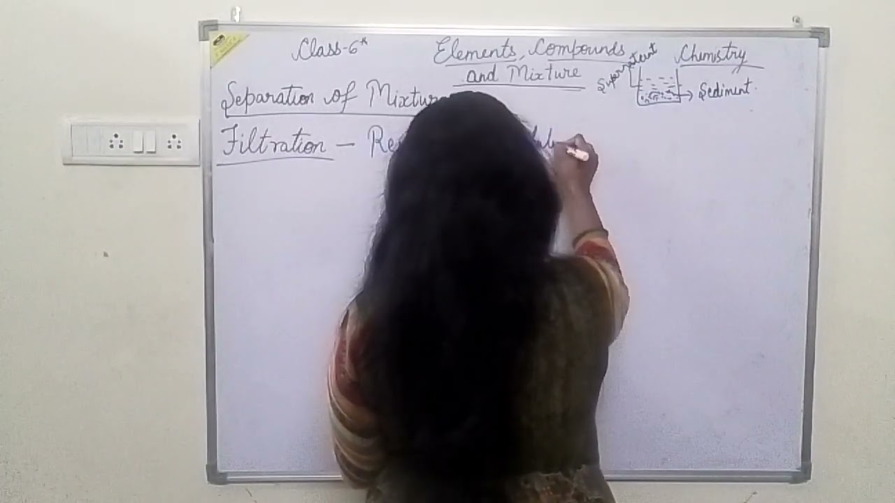 ||CLASS 6 ||CHEMISTRY|| ||ELEMENTS COMPOUND AND MIXTURE||  ||SEPARATION OF MIXTURE AND METHODS||