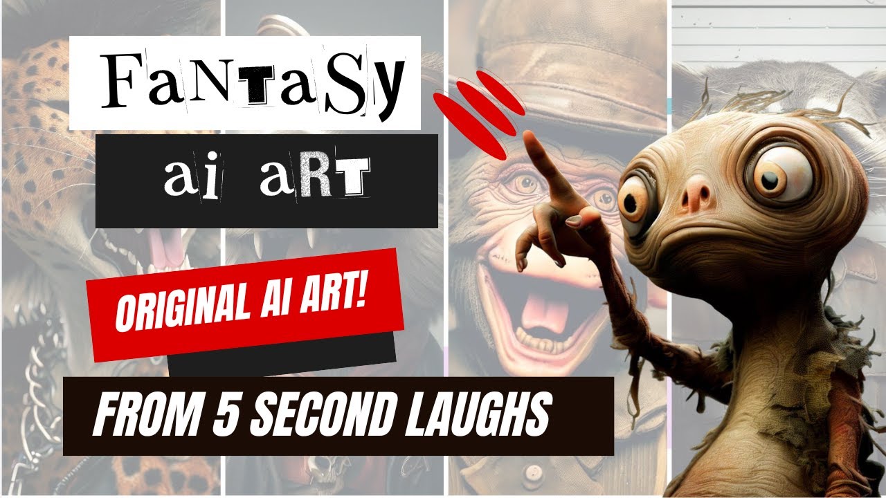 Fantasy AI Art Showcase - Original AI Art