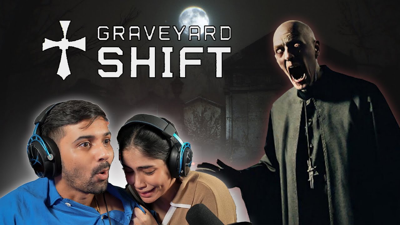 We Quit while playing this Horror game | Graveyard Shift