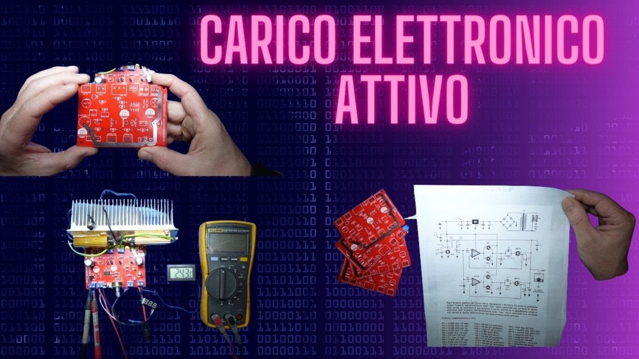 carico elettronico attivo di nuova elettronica