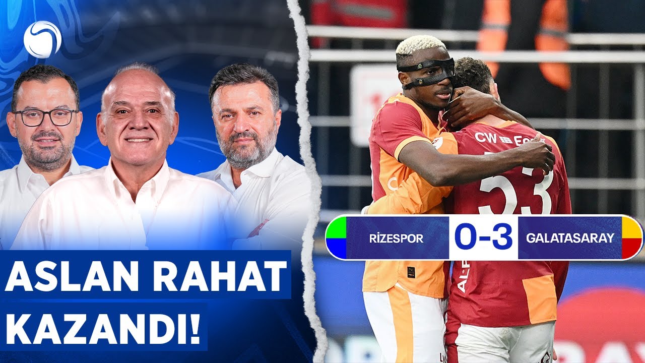 CANLI 🔴 Ç. Rizespor - Galatasaray Maç Sonu | Ahmet Çakar, Bülent Uygun, Emre Zabunoğlu | Sky Spor